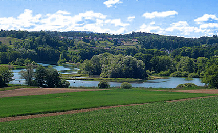 Flachsee an der Reuss